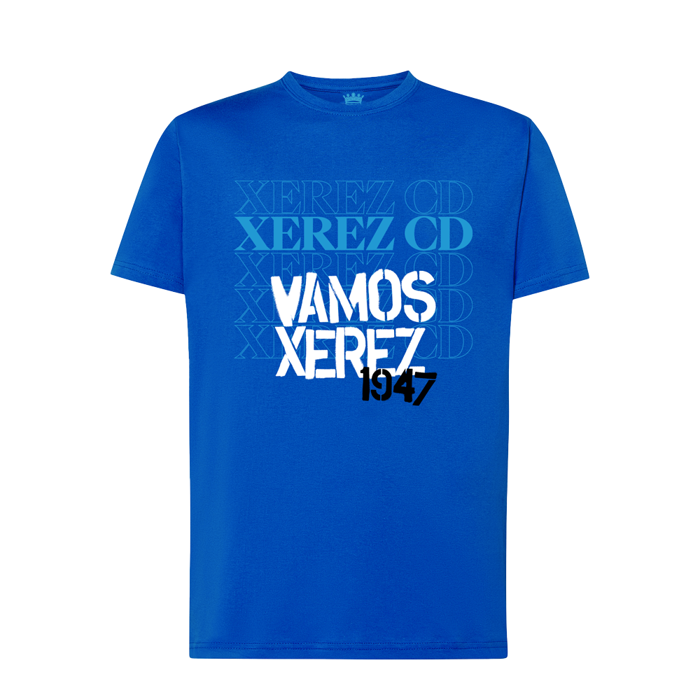 CAMISETA AZUL ADULTO