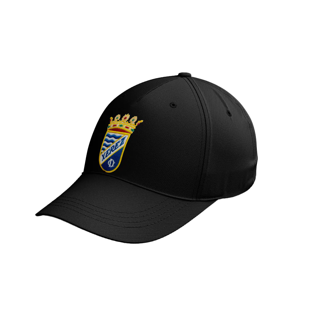 GORRA NEGRA ESCUDO ADULTO