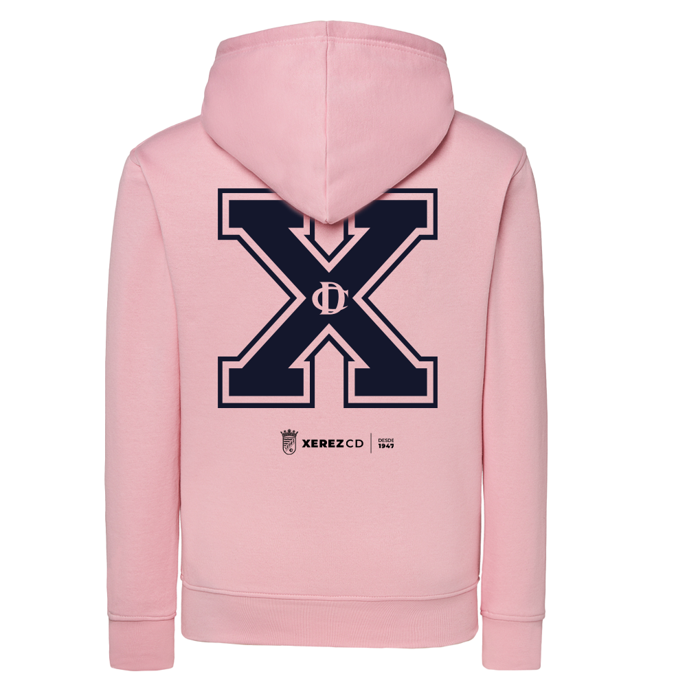 SUDADERA X ROSA JUNIOR
